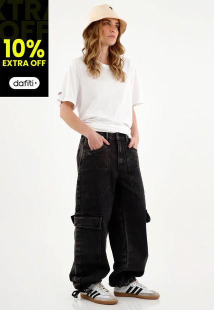 Camiseta Unisex Blanca Cuello Redondo En Rib