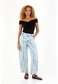Tennis Jean Horseshoe Tiro Bajo Para Mujer de Tennis