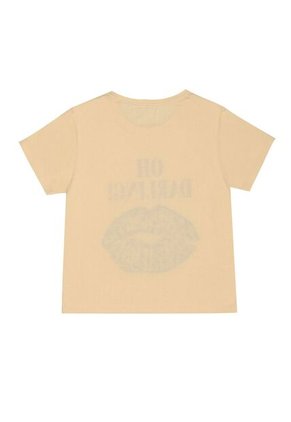 Tennis Camiseta Regular Fit Amarilla Para Mujer