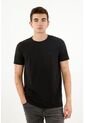Camiseta Básica Negra Para Hombre de Tennis