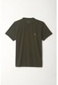 Tennis Camiseta Estampada Verde Para Hombre de Tennis
