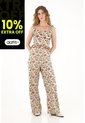 Tennis Camisa Crop Con Estampado En Relieve Para Mujer de Tennis