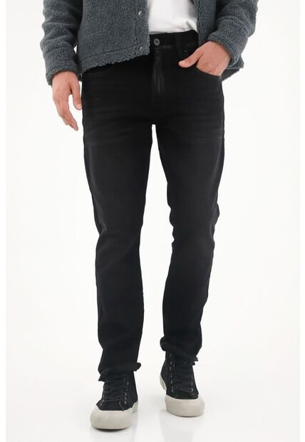 Tennis Jean Nudy Black Denim Para Hombre