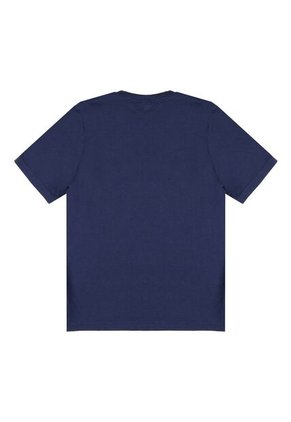 Camiseta Azul Con Estampado Frontal Para Niño