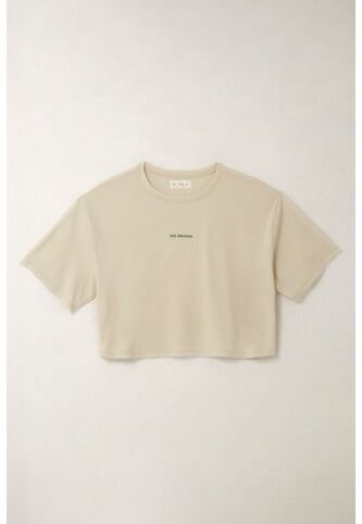 Tennis Camiseta Amplia Con Estampado Para Mujer Tennis