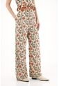 Tennis Pantalón Recto Con Estampado En Relieve Para Mujer de Tennis