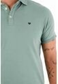 Tennis Polo En Piqué Licra  Verde Para Hombre de Tennis