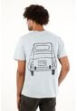 Camiseta Con Bolsillo De Parche Azul Para Hombre de Tennis