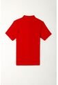 Tennis Polo Roja 100% Algodón Para Hombre de Tennis