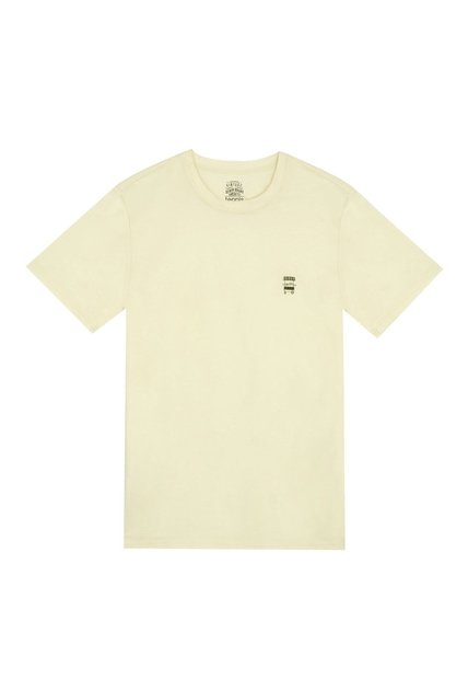 Tennis Camiseta Regular Fit Manga Corta Crudo Para Hombre