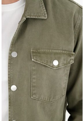 Chaqueta Verde Tipo Cazadora Para Hombre