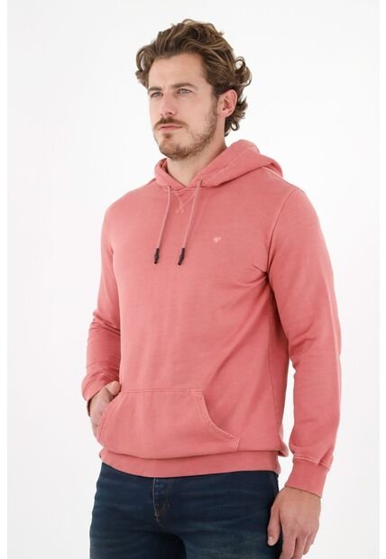 Buzo Rosado Tipo Hoodie Para Hombre