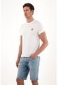 Tennis Camiseta De Cuello Redondo Blanca Para Hombre de Tennis
