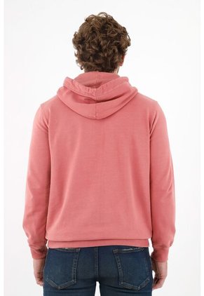 Buzo Rosado Tipo Hoodie Para Hombre