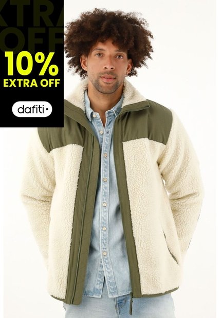 Tennis Chaqueta Verde De Cuello Alto Para Hombre