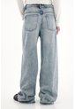 Tennis Jean Wide Leg De Tiro Alto Azul Para Mujer de Tennis