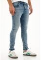 Tennis Jean Super Skinny Tono Medio Con Arrugas Para Hombre de Tennis