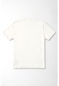 Tennis Camiseta Fit Recto Con Mini Tigre En Algodón Blanco Para Mujer de Tennis