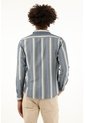 Tennis Camisa Manga Larga A Rayas De Color Para Hombre de Tennis