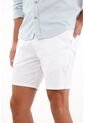 Tennis Bermuda Tipo Chino Blanca Para Hombre de Tennis
