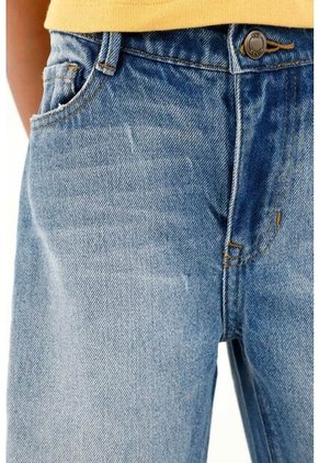 Jean Balloon Tiro Alto Para Niña