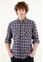 Tennis Camisa Preteñida Azul Para Hombre de Tennis