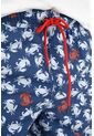 Pantaloneta De Baño Azul Estampada Para Hombre de Tennis