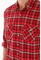 Tennis Camisa Tipo Leñadora Roja Para Hombre de Tennis