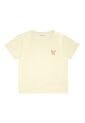 Tennis Camiseta Crudo Con Bordado Decorativo Para Mujer de Tennis