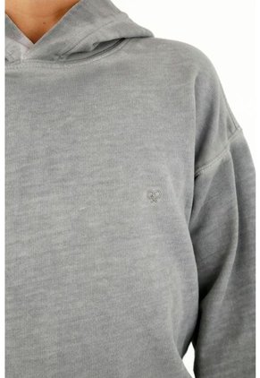 Buzo Tipo Hoodie Gris Para Niño