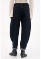 Tennis Jean Slouchy Con Prense Decorativo Azul Para Mujer de Tennis