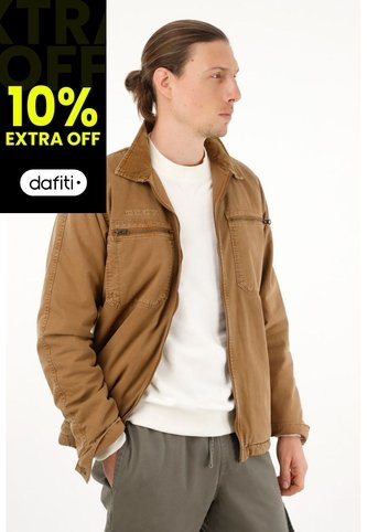 Chaqueta Con Bolsillos En Delantero Para Hombre Tennis