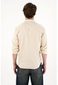 Tennis Camisa Manga Larga Con Raqueta Bordada Verde Para Hombre de Tennis