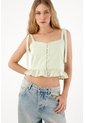 Tennis Camisa Tipo Crop Para Mujer de Tennis