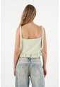 Tennis Camisa Tipo Crop Para Mujer de Tennis