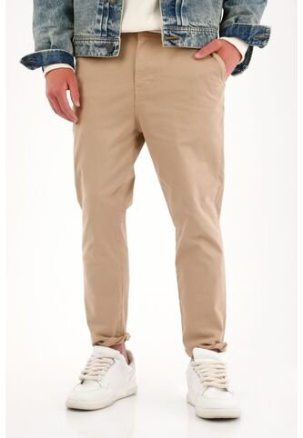 Tennis Pantalón Tipo Chino Corto Crudo Para Hombre Tennis