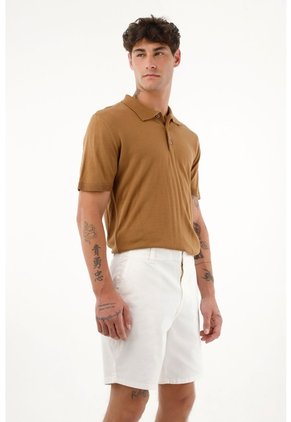 Tennis Bermuda Crudo Tipo Chino Para Hombre