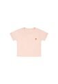 Camiseta Básica Rosada Para Niña de Tennis