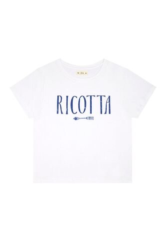 Tennis Camiseta Blanca Manga Corta Con Estampado Para Mujer Tennis