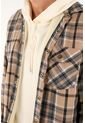 Camisa A Cuadros Con Forro En Ovejero Para Hombre de Tennis