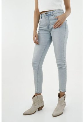 Tennis Jean Súper Slim Azul Para Mujer