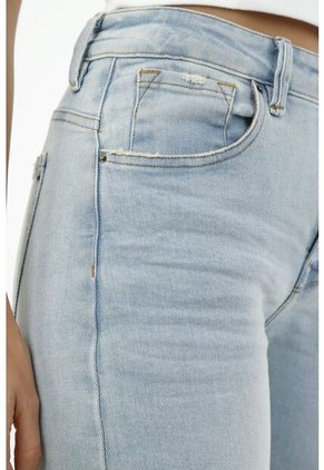 Tennis Jean Súper Slim Azul Para Mujer