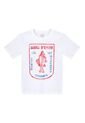 Tennis Camiseta Blanca Estampada Para Hombre de Tennis