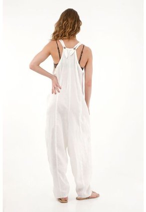 Tennis Overall En Lino 100% Amplio Para Mujer