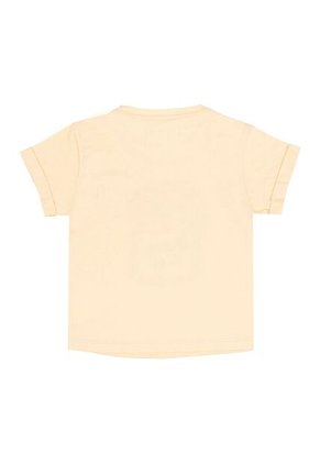 Camiseta Manga Corta Amarilla Para Niña