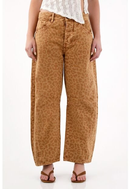 Tennis Pantalón Horseshoe De Animal Print Para Mujer