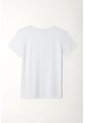 Tennis Camiseta Blanca Cuello V Para Mujer de Tennis