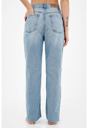 Tennis Jean Azul Para Mujer