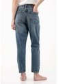 Tennis Jean Recto De Tiro Alto Azul Para Mujer de Tennis