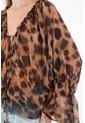 Tennis Camisa Animal Print Con Leve Transparencia Para Mujer de Tennis